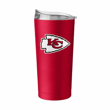 LOGO BRANDS Kansas City Chiefs 20oz Flipside Powder Coat Tumbler 616-S20PT-34